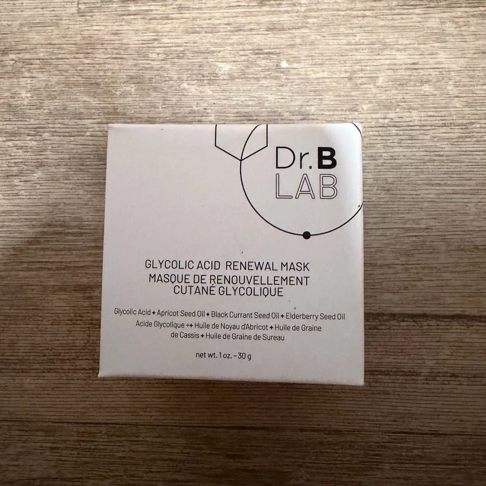Dr. B Lab Glycolic Acid Renewal Mask - BNIB - MSRP $52 - Picture 2 of 9
